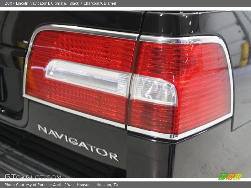 Black / Charcoal/Caramel 2007 Lincoln Navigator L Ultimate