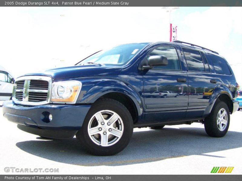 Patriot Blue Pearl / Medium Slate Gray 2005 Dodge Durango SLT 4x4