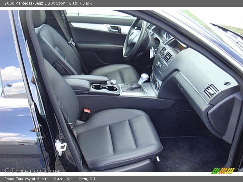 Black / Black 2008 Mercedes-Benz C 300 Sport