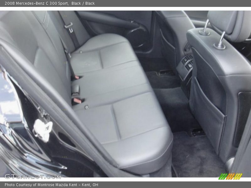 Black / Black 2008 Mercedes-Benz C 300 Sport