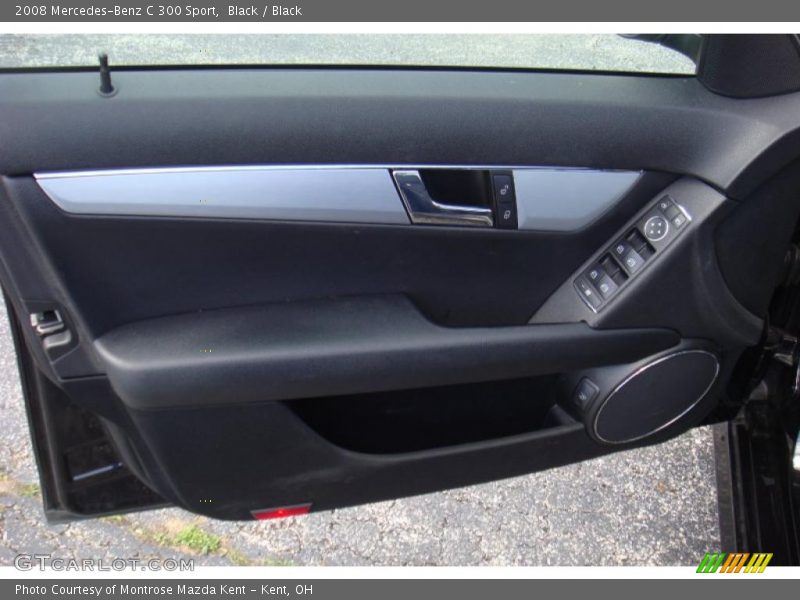 Black / Black 2008 Mercedes-Benz C 300 Sport