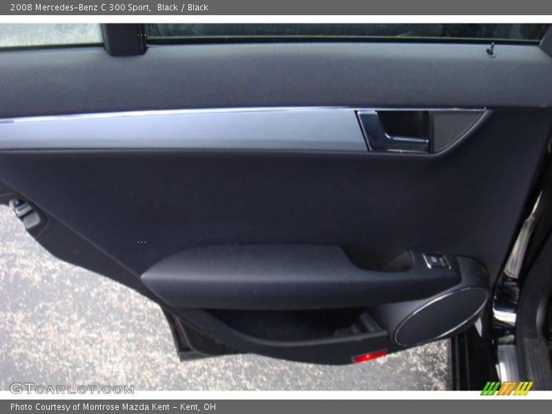 Black / Black 2008 Mercedes-Benz C 300 Sport