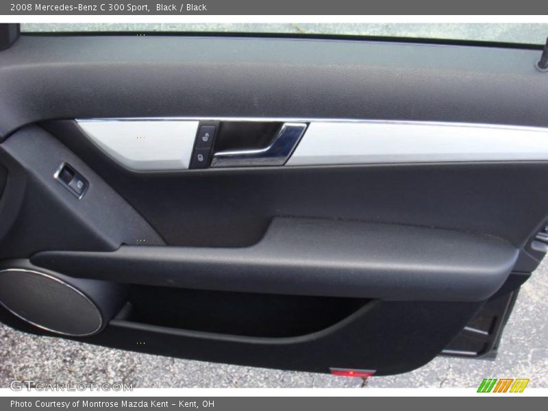 Black / Black 2008 Mercedes-Benz C 300 Sport