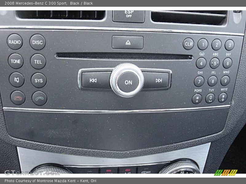 Black / Black 2008 Mercedes-Benz C 300 Sport