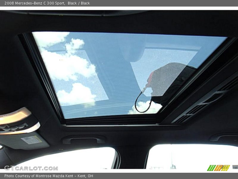 Black / Black 2008 Mercedes-Benz C 300 Sport