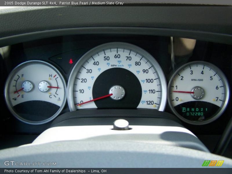 Patriot Blue Pearl / Medium Slate Gray 2005 Dodge Durango SLT 4x4