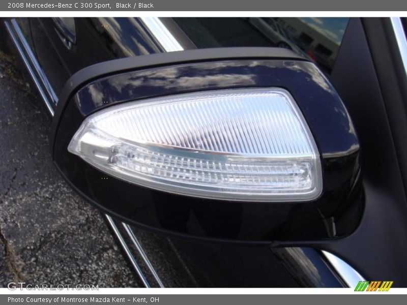 Black / Black 2008 Mercedes-Benz C 300 Sport