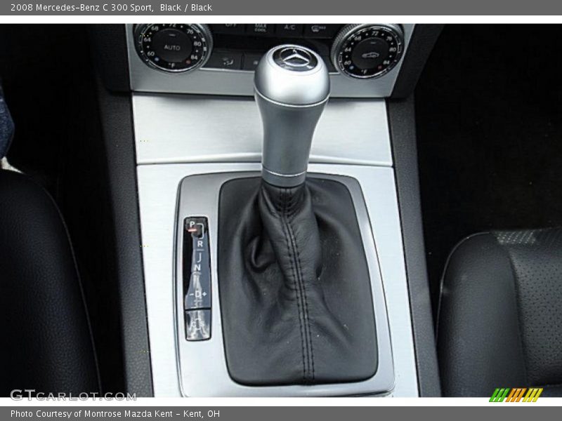 Black / Black 2008 Mercedes-Benz C 300 Sport