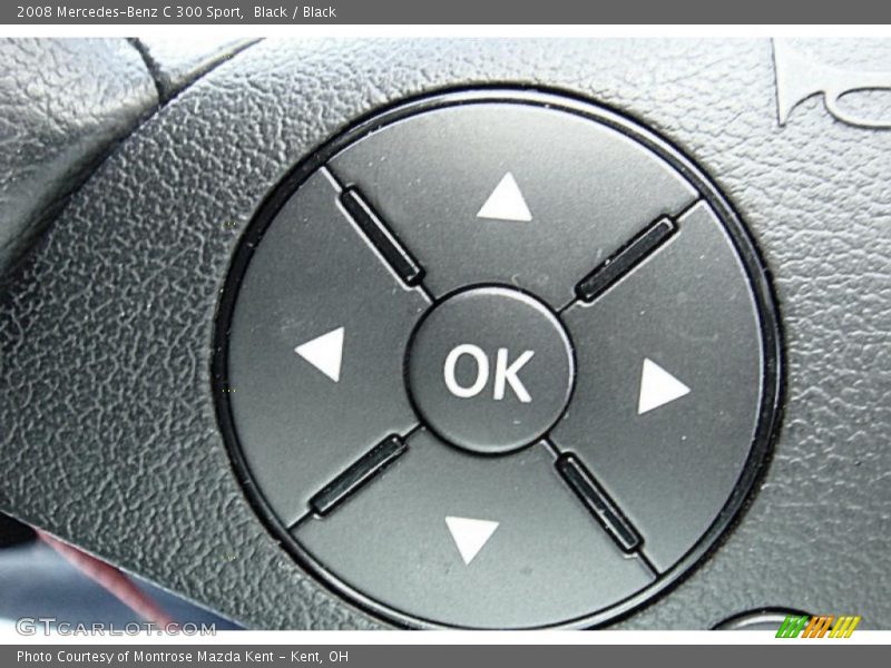Black / Black 2008 Mercedes-Benz C 300 Sport