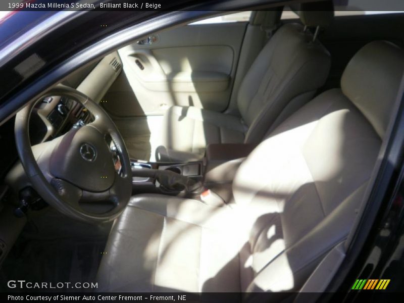 Brilliant Black / Beige 1999 Mazda Millenia S Sedan