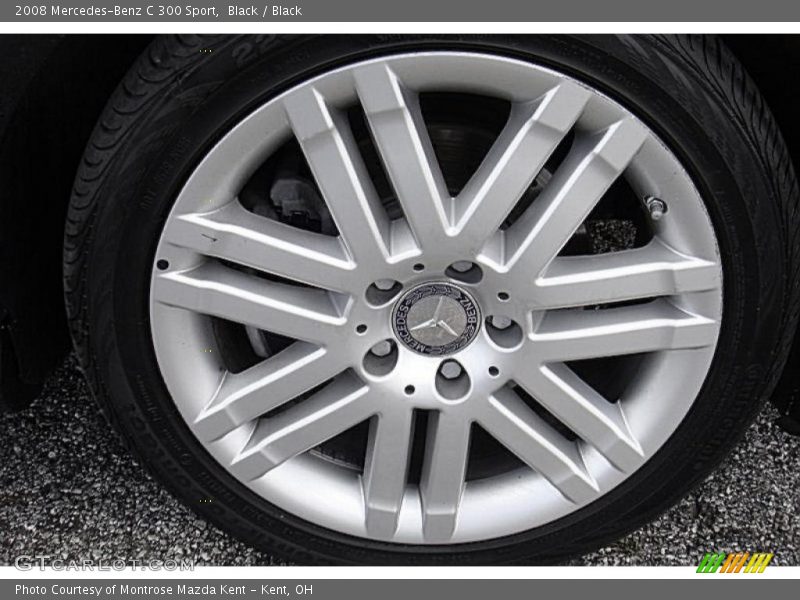 Black / Black 2008 Mercedes-Benz C 300 Sport