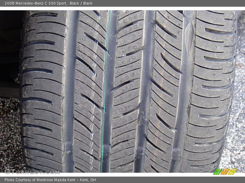 Black / Black 2008 Mercedes-Benz C 300 Sport