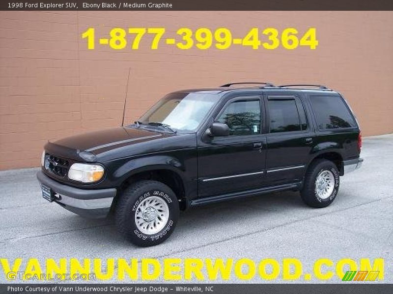 Ebony Black / Medium Graphite 1998 Ford Explorer SUV