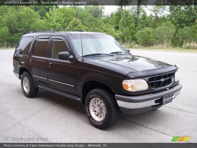 Ebony Black / Medium Graphite 1998 Ford Explorer SUV