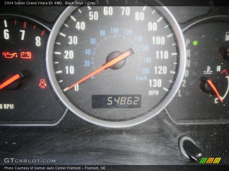 Black Onyx / Gray 2004 Suzuki Grand Vitara EX 4WD