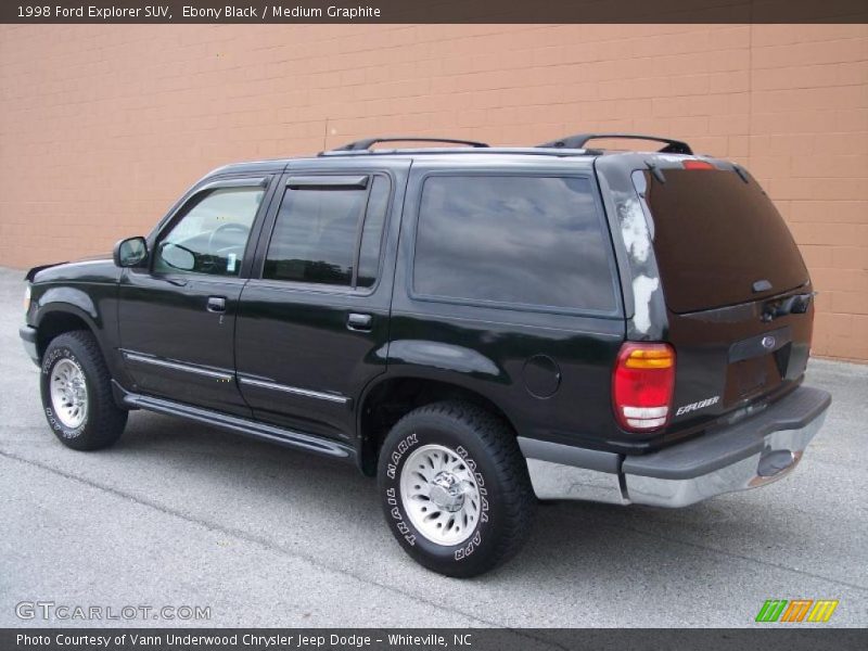 Ebony Black / Medium Graphite 1998 Ford Explorer SUV