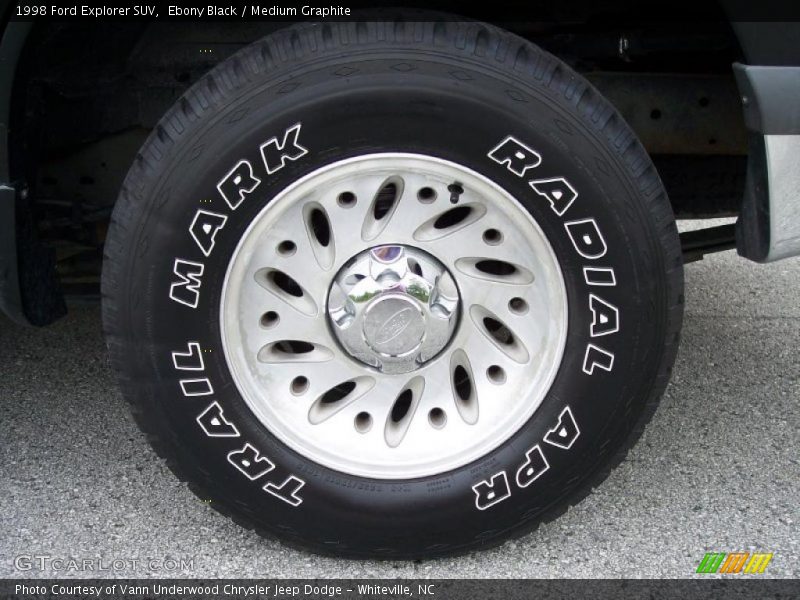 Ebony Black / Medium Graphite 1998 Ford Explorer SUV