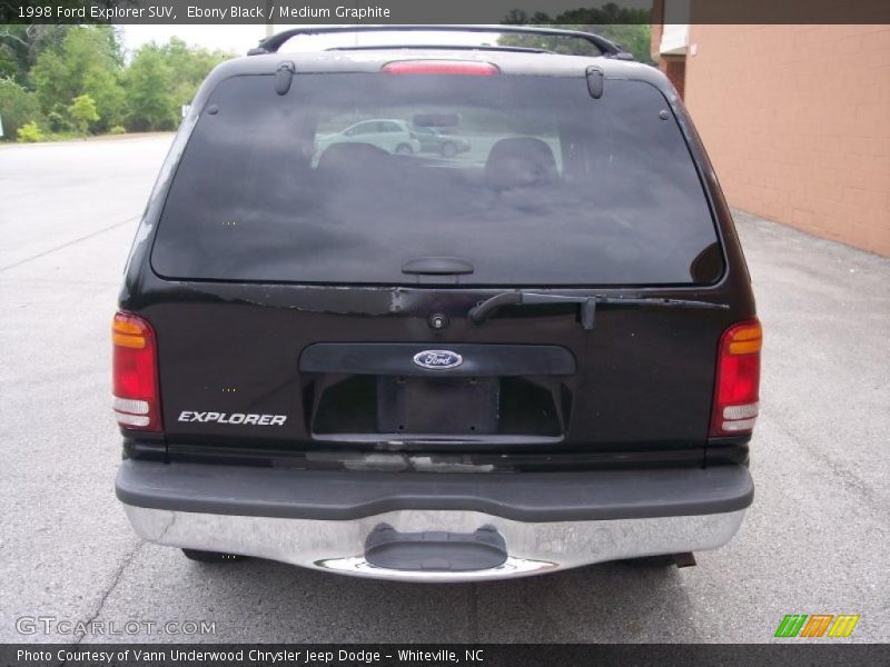 Ebony Black / Medium Graphite 1998 Ford Explorer SUV