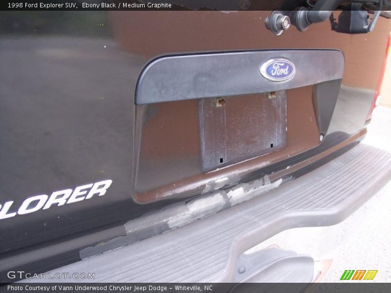 Ebony Black / Medium Graphite 1998 Ford Explorer SUV