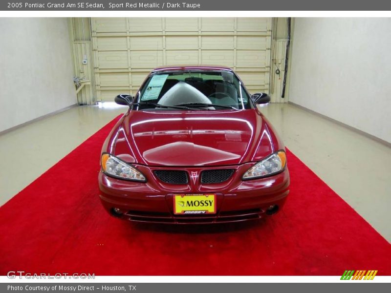 Sport Red Metallic / Dark Taupe 2005 Pontiac Grand Am SE Sedan
