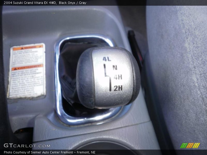 Black Onyx / Gray 2004 Suzuki Grand Vitara EX 4WD
