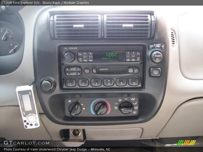 Ebony Black / Medium Graphite 1998 Ford Explorer SUV