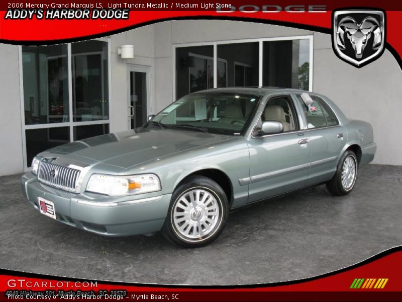 Light Tundra Metallic / Medium Light Stone 2006 Mercury Grand Marquis LS
