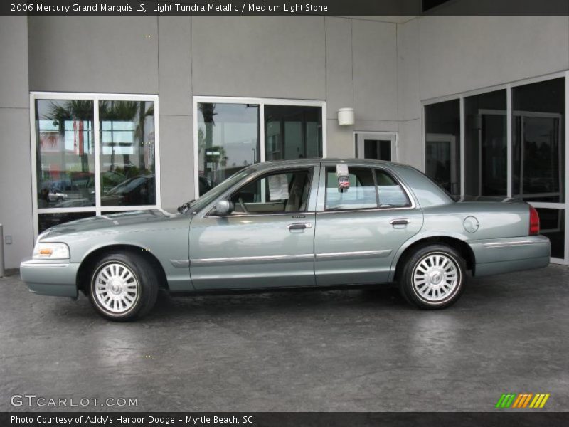 Light Tundra Metallic / Medium Light Stone 2006 Mercury Grand Marquis LS