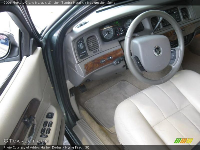 Light Tundra Metallic / Medium Light Stone 2006 Mercury Grand Marquis LS