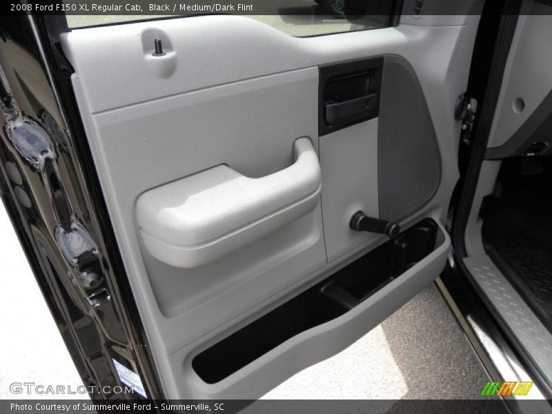 Black / Medium/Dark Flint 2008 Ford F150 XL Regular Cab