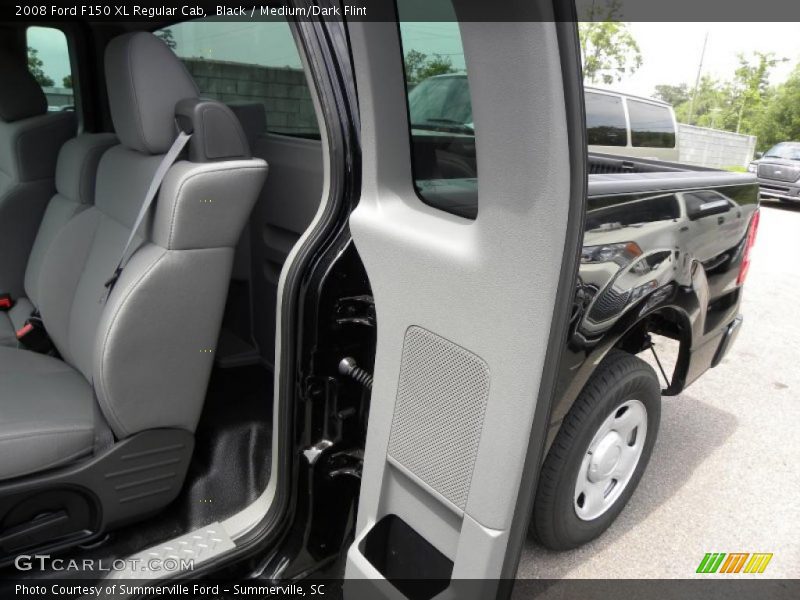 Black / Medium/Dark Flint 2008 Ford F150 XL Regular Cab