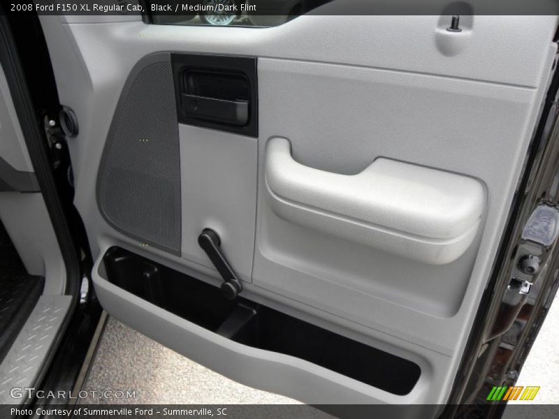 Black / Medium/Dark Flint 2008 Ford F150 XL Regular Cab