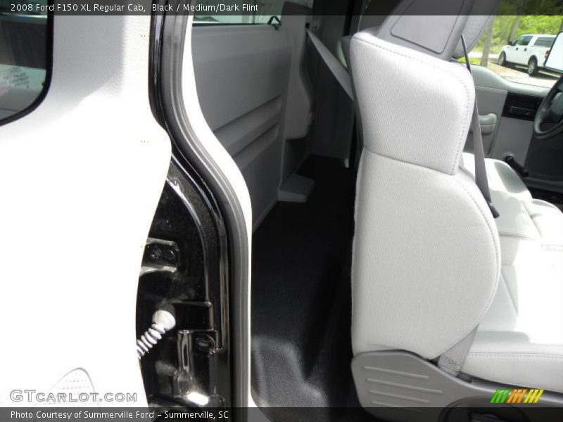 Black / Medium/Dark Flint 2008 Ford F150 XL Regular Cab