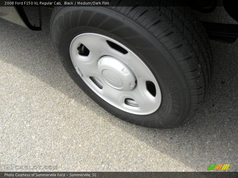 Black / Medium/Dark Flint 2008 Ford F150 XL Regular Cab