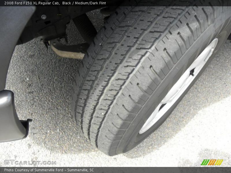 Black / Medium/Dark Flint 2008 Ford F150 XL Regular Cab