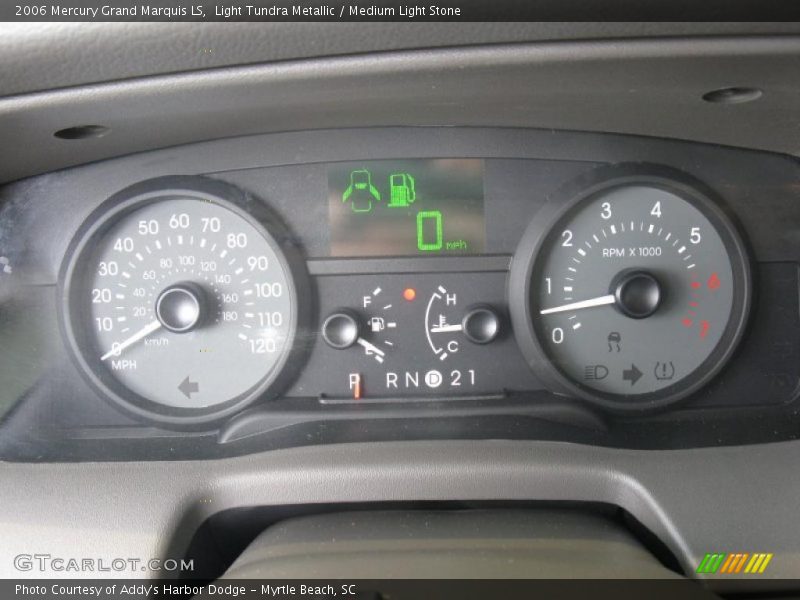 Light Tundra Metallic / Medium Light Stone 2006 Mercury Grand Marquis LS