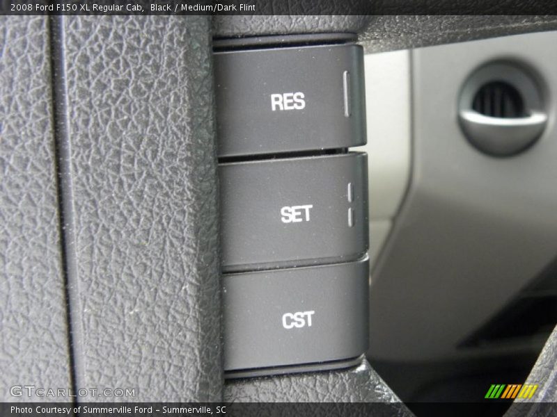 Black / Medium/Dark Flint 2008 Ford F150 XL Regular Cab