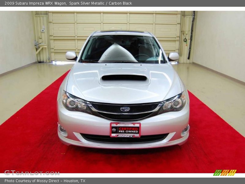Spark Silver Metallic / Carbon Black 2009 Subaru Impreza WRX Wagon