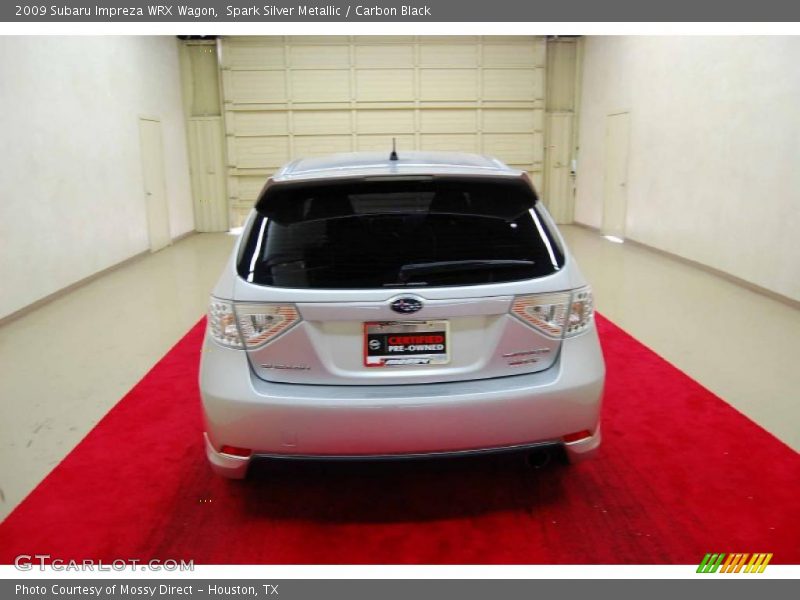 Spark Silver Metallic / Carbon Black 2009 Subaru Impreza WRX Wagon