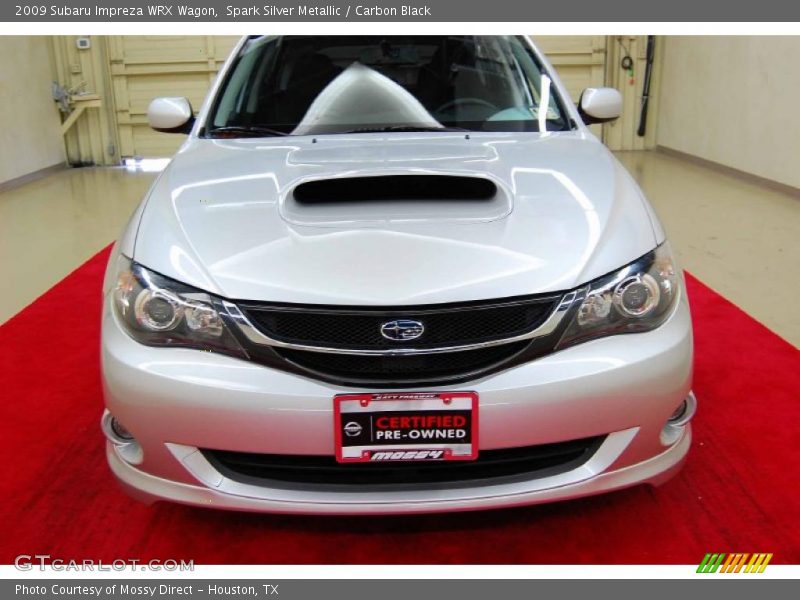 Spark Silver Metallic / Carbon Black 2009 Subaru Impreza WRX Wagon