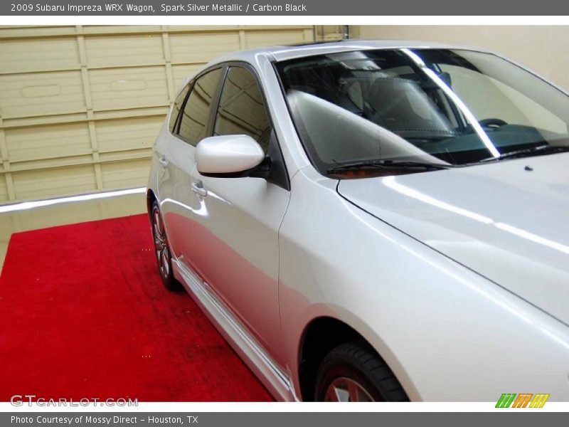 Spark Silver Metallic / Carbon Black 2009 Subaru Impreza WRX Wagon