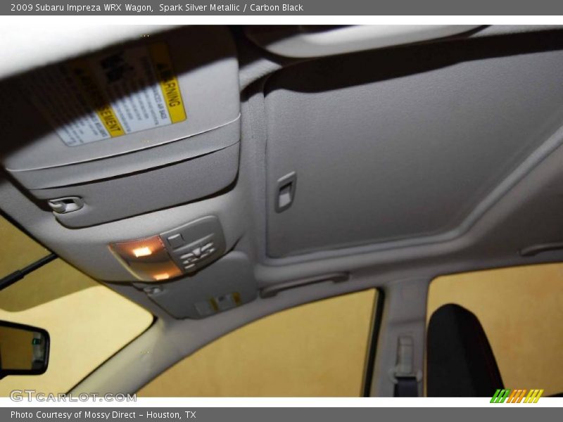 Spark Silver Metallic / Carbon Black 2009 Subaru Impreza WRX Wagon