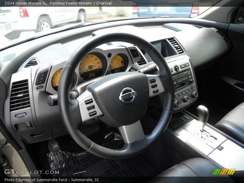 Polished Pewter Metallic / Charcoal 2004 Nissan Murano SL