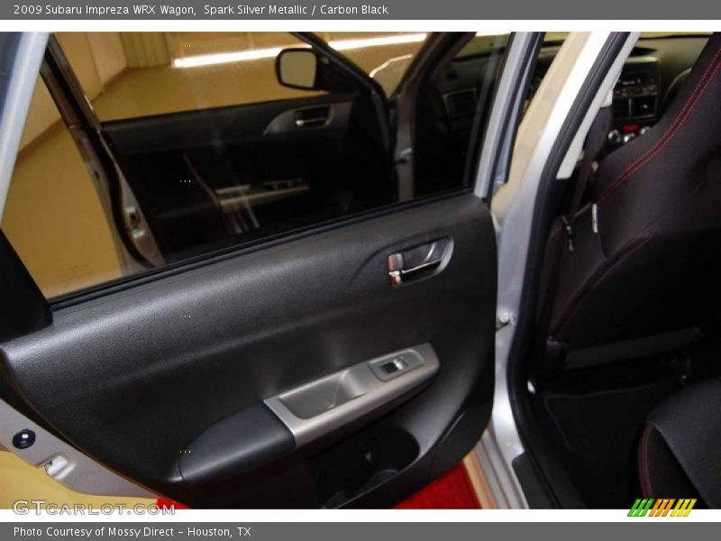 Spark Silver Metallic / Carbon Black 2009 Subaru Impreza WRX Wagon