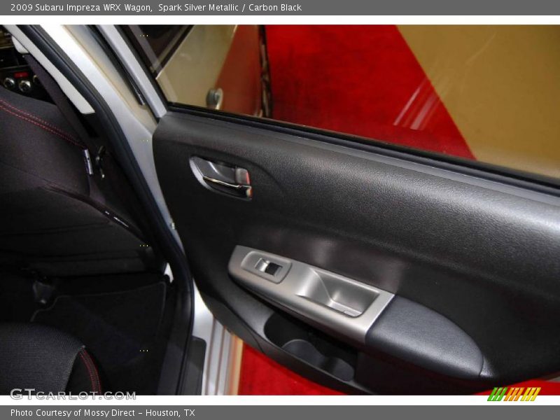 Spark Silver Metallic / Carbon Black 2009 Subaru Impreza WRX Wagon