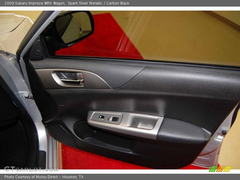 Spark Silver Metallic / Carbon Black 2009 Subaru Impreza WRX Wagon