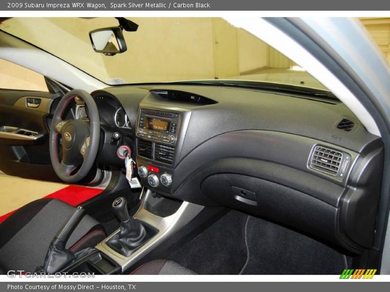 Spark Silver Metallic / Carbon Black 2009 Subaru Impreza WRX Wagon
