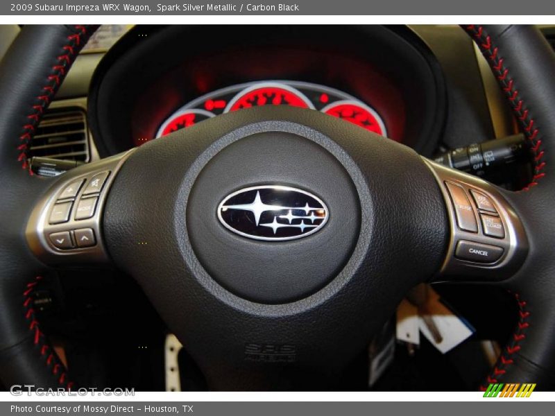 Spark Silver Metallic / Carbon Black 2009 Subaru Impreza WRX Wagon