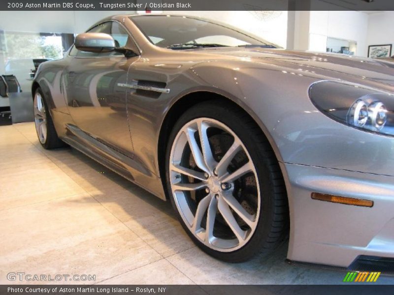 Tungsten Silver / Obsidian Black 2009 Aston Martin DBS Coupe