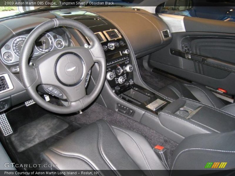 Tungsten Silver / Obsidian Black 2009 Aston Martin DBS Coupe